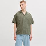 Jack & Jones Erkek Resort Yaka Gömlek - Breeze - 01-Yeşil - 2XL