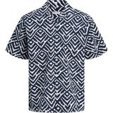 Jack & Jones Erkek Resort Yaka Gömlek - Milo - 01-Mavi