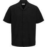 Jack & Jones Erkek Resort Yaka Kisa Kollu Gömlek - Global - 0 Siyah