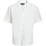 Jack & Jones Erkek Resort Yaka Kisa Kollu Gömlek - Summer - 001 - Beyaz