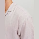Jack & Jones Erkek Resort Yaka Kisa Kollu Gömlek - Summer - 008-Bej