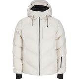 Jack & Jones Erkek Rüzgara Dayanıklı Kapüşonlu Puffer Mont - slay - 34-Bej