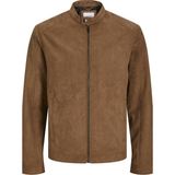 Jack & Jones Erkek Sentetik Süet Ceket Kahverengi (Cognac) (12261197) - M