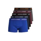 JACK & JONES Erkek seti, 5'li paket, boxer şort, streç külot, basic jarse iç çamaşırı, Çok renkli, M
