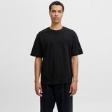Jack & Jones Erkek Sirt Baskili Tisört - Andrew - 0-Siyah