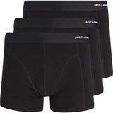 Jack & Jones Erkek Siyah 3'lü Boxer (12198852-B) - XL