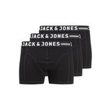 Jack & Jones Erkek Siyah 3'lü Boxer