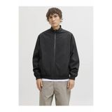 Jack & Jones Erkek Siyah Jjecharge Stand Collar Bomber Noos Ceket 12288895-Black