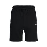 Jack & Jones Erkek Siyah Jpstgordon Beau Sweat Shorts Mid Şort -Black 12268770
