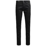 JACK & JONES Erkek Slim Fit Jeans Glenn Felix AM 046, Black Denim, 32W / 30L