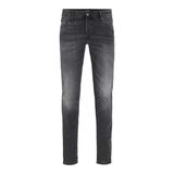 JACK & JONES Erkek Slim Fit Jeans Glenn ORİJİNAL AM 817, siyah-2, 27