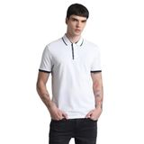 Jack & Jones Erkek Slim Fit Tişört, Beyaz, 46