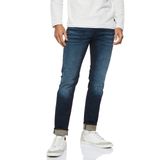 JACK & JONES Erkek Slim/Straight Fit Jeans Tim Original AM 781 50SPS, Denim/Beyaz, 29W / 30L