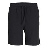 JACK & JONES Erkek Şort Rahat Kesim Şort, Siyah, L