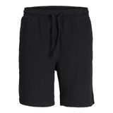 JACK & JONES Erkek Şort Rahat Kesim Şort, Siyah, M