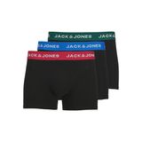 JACK & JONES Erkek şortu, 3'lü paket şort, Siyah, M