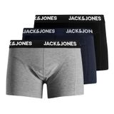 JACK & JONES Erkek şortu, 3'lü paket şort, - Siyah/Mavi Gece, M