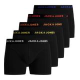 JACK & JONES Erkek şortu, 5'li paket şort, - Siyah / Siyah / Siyah / Siyah, M