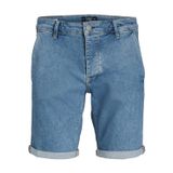 JACK & JONES Erkek şortu, Mavi Denim, M