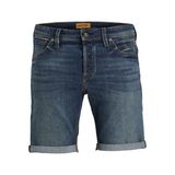 JACK & JONES Erkek şortu, Mavi denim/Paket: 311, M