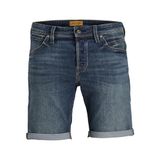 JACK & JONES Erkek şortu, Mavi denim/Paket: 311, S