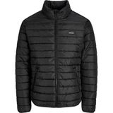 Jack & Jones Erkek Su Itici Özellikli Yüksek Yaka Uzun Kollu Puffer Ceket - Elvis - M - 0 - Siyah