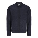 JACK & JONES Erkek suni süet ceket, suni süet ceket, siyah (Jet Black), L