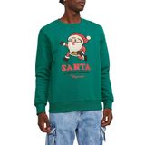 JACK & JONES Erkek Sweatshirt 12247523, Alpine Green, M