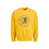 Jack & Jones Erkek Sweatshirt, Jorbrink City, Golden Rod, L Beden