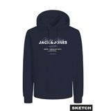 Jack & Jones Erkek Sweatshirts Jcoboost Sweat Hood June 25
