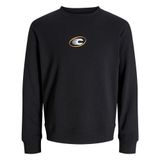 Jack & Jones Erkek Sweatshirts Jcovibrant Sweat Crew Neck Styd Aw24
