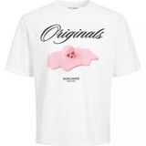 Jack & Jones Erkek Tişört 12232264 - 001 - Beyaz - M