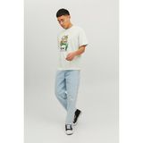 Jack & Jones Erkek Tişört 12234309 - Mavi - 2XL