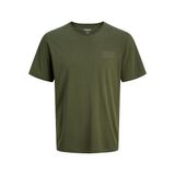 JACK & JONES Erkek tişört, büyük beden, logolu tişört, Duffel Bag, 3XL