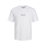 JACK & JONES Erkek Tişört JORVESTERBRO TEE SS CREW NECK NOOS PLS, Bright White, EU2XLUS1L