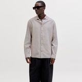 Jack & Jones Erkek Uzun Kollu Gömlek - Summer - XL - 113-Bej