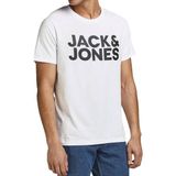 Jack & Jones Erkek WHITE Spor T-Shirt - Beyaz