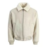Jack Jones Erkek Yakası Kürklü Bomber Ceket 12282444