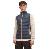 JACK & JONES erkek yelek astarlı, gri (Grey Melange), L