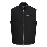 JACK & JONES Erkek yelek, Siyah, L