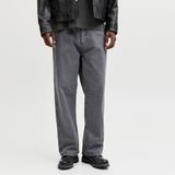 Jack & Jones Erkek Yüksek Bel Pantolon - Alex - 001-Gri - 32 - 32