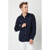 Jack & Jones Esheridan Erkek Gömlek 12138115 - Lacivert