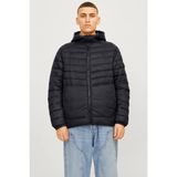 Jack & Jones Essentials Jjesprint Comfort Fit Ayarlanabilir Kapüşonlu Mont Erkek Mont 12258441 - Siyah