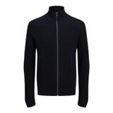 JACK & JONES Fermuarlı Yüksek Yaka Hırka, L, 12278920, Sky Captain, Erkek