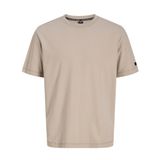 Jack & Jones Fusion Badge Erkek Bej Tişört (12289962-PC)