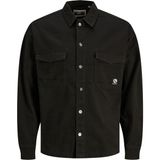 Jack & Jones Geniş Fit Siyah Erkek Gömlek 12241925_JCOTWILL Eddıe Overshırt L - XL