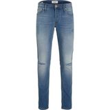 Jack & Jones Glenn Model Erkek Dar Kesim Kot Pantolon 12213173 - 29 - 32 - Mavi - Slim Fit