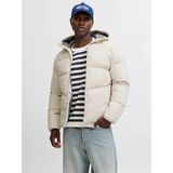 Jack Jones Global Puffer Erkek Ceket 12283517 - Bej - XL