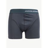 Jack & Jones Gri Erkek Boxer JACALLAN TRUNKS EXC