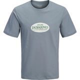 Jack & Jones Gri Erkek Çocuk Baskılı T-Shirt 12298345 - 8 Yaş